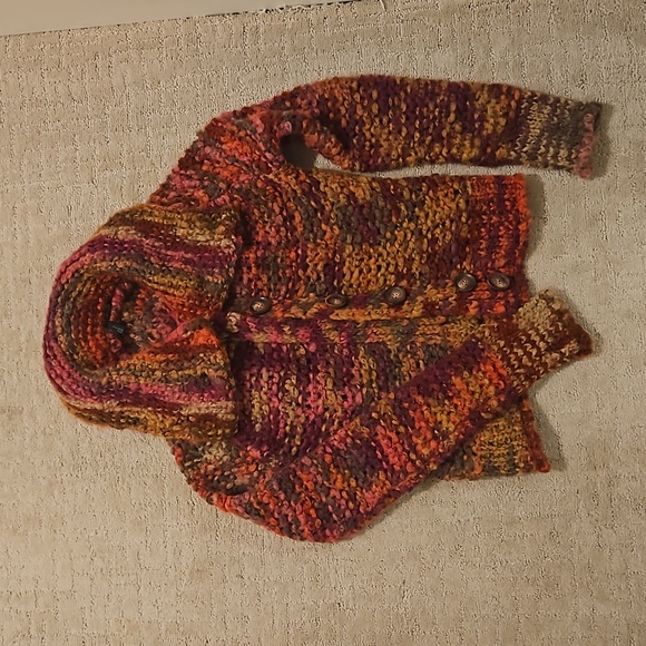 Benetton Multi Color Wool Sweater/ Jumper, XSmall - Picture 1 of 4